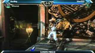 Soul Calibur 5 Losers Finals RevNeg vs Uber1337 No Mercy Friday (8/31)