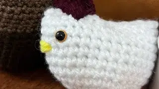 كروشيه دجاجه سهله وسريعه مناسبة للمبتدئين في صناعة الدمى 2025 beginner easy chicken crochet