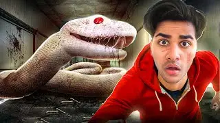A GIANT SNAKE WANTS TO EAT ME In This New Horror Survival Game, Horror Gameplay Hindi