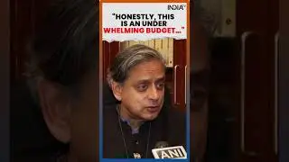 Congress MP Shashi Tharoor Slams Union Budget 2026 as Disappointing #shorts #unionbudget2026