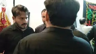 Majlis bar makan Jinab Akhtar Mir basilsila e shahadat Imam Ali Raza as