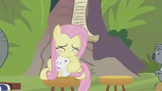 Fluttershy Will Always Make Time For Angel Bunny - My Little pony: FIM Season 9 Episode 18