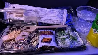 Питание в Dig Inn на трансатлантических рейсах эконом-класса JetBlue #jetblue #едадляполётов