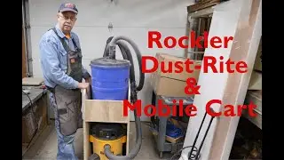 Custom Rockler Dust Rite Vac Cart