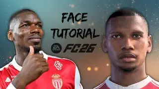 Create Paul Pogba face - FC26