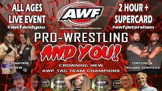 FULL SHOW: AWF AND YOU - 21/1/2022 - Australian Wrestling Federation