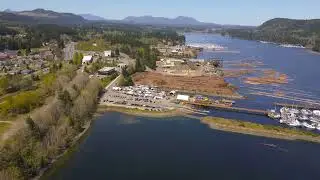 Ladysmith British Columbia Canada From Above - DJI Mini 2 Drone Footage with Music