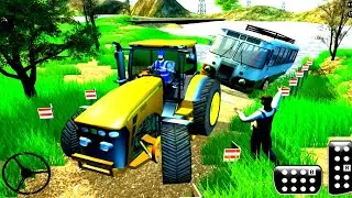 Tractor Pull Driving Simulator || Farming Game 2020 || Best Android Gameplay