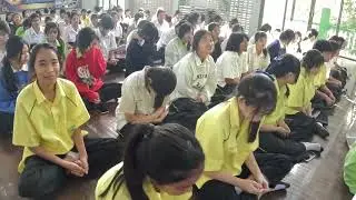 พบพระพบธรรม-สอนนักเรียน ม.6 *โรงเรียนบรรหารแจ่มใสวิทยา 5 /จังหวัดสุพรรณบุรี -ว.23/12/2568
