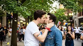 From Cornfields to Pride: Our First Kiss | Gay Love Story