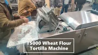T5000 Flour Tortilla Machine - Make 1,200 Tortillas Per Hour! High-Production System