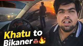 Khatu Shyam Ji Road Trip Khatam 😢 | Friends Trip End Vlog  #bikaner #khatushyam #trip #travel 