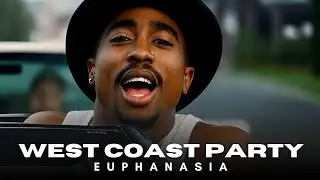 2Pac - West Coast Party Feat. Kurupt  & Big Syke | 2025 Music Video @DJSkandalous