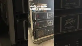 B&aacute;n cặp main Peavey CS4000 , ai cần alo em nha 0909967127 . #peavey #cs4000