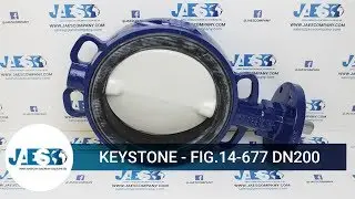 KEYSTONE FIG.14-677 DN200 - Butterfly valve DN200 PN10 FIG.14-677 Job.10/2389366 T-40/120C&deg; GJL-250