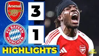 Arsenal vs Bayern &ndash; All Goals Highlights Champions League 2025