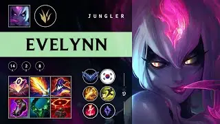 Evelynn Jungle vs Vi - KR Diamond Patch 25.24