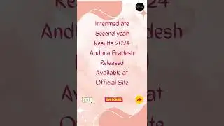 INTERMEDIATE 2ND YEAR RESULTS