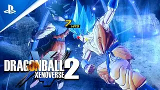 (SSGSS) ГОКУ ПРОТИВ ГОКУ (Черепаховый Отшельник, персонаж 3) Dragon Ball: Xenoverse 2 [PS5 PRO]