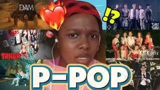 Foreigner Reacting to PPOP for the FIRST TIME: SB19 - DAM, BINI - KARERA, ALAMAT, VXON, and more