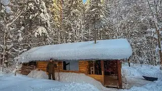 A Simple Life | Off-Grid Log Cabin Living with my Dogs