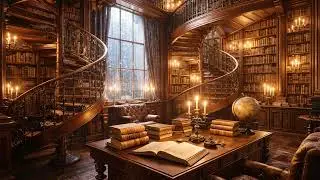 DARK ACADEMIA 🕯️📚  THE FORGOTTEN LIBRARY OF KNOWLEDGE