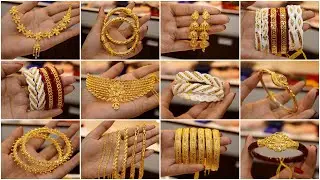 Matro 1 Gram Theke Biyer Necklace/Rings/Choker/Earring/Bangle/Sakha| Wedding Special Gold Jewelry 11