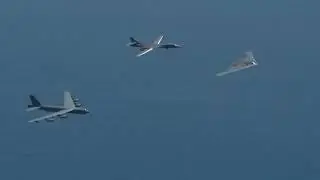 US Air Force unveiled its first demonstration tri bomber