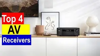 ✅Top 4 BEST AV Receivers of 2024 - best av receivers 2024- reviewd