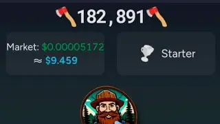 HAMSTER KOMBOT MINI GAME VS LUMBERJACK INSTANT WITHDRAWAL