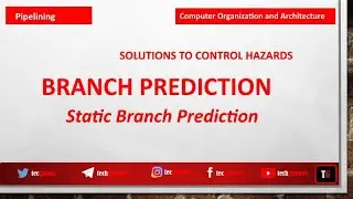Static Branch Prediction|Branch Prediction|Solutions to Control hazards