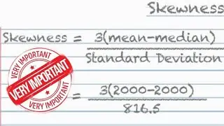 Skewness Business Statistics |||rdsem