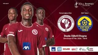 Suivez le match GENERATION FOOT vs ASC HLM DAKAR 13ème journée Ligue 1( Aller)