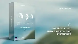 Simple Infographics Animation Pack - After Effects Template