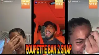 MARC BLATA TACLE POUPETTE EN LARMES POUR LE BAN DE SON SNAP