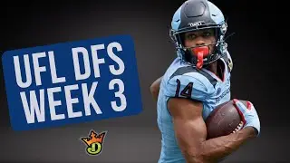 UFL DFS Week 3 Picks