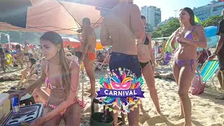 Best Beaches Brazil | Rio de Janeiro (Copacabana Leblon) Beach Walk Brazil