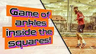 Exercise: Game of feet inside the squares!