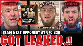 Islam Makhachev Next OPPONENT at UFC 326 GOT LEAKED! | Arman GOES OFF on Pimblett!