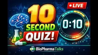 🔴 LIVE Pharma Quiz | Can You Answer in 10 Seconds? 🧠💊