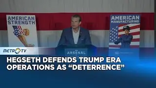 Peace Through Strength Says US Defense Secretary