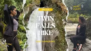 Twin falls trail in Washington&bull;1st hike of 2025&bull;Kannada vlog #hiking #summer #youtube #youtubevideo