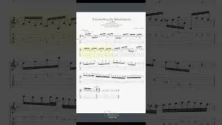 Toccata No. 4 (J. S. Bach) for Metal Guitar Arrangement