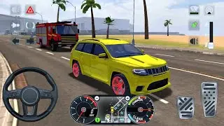 Jeep 4x4 SUV City Uber Taxi Driving In Loss Angles - Taxi Car Simulator : EVO - Android Gameplay
