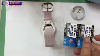 Baby-G BGA-100 ST HOW TO REPLACE BATTERY? Easy and fast