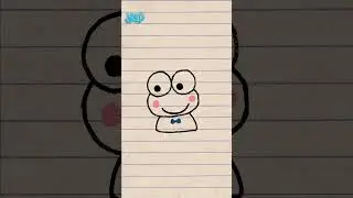 how to draw keroppi and dango #howtodraw #keroppi #sanrio