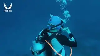 HYDRONE 3mm Whale Scuba Hood🤿🐳 #scubadiving #scubahood #divinghood #whalehood