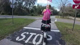 Adventures with Dave and Red - Hawthorne Bike Trail Gainesville FL - October 2024