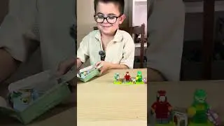 Lego MiniFigures s28 Part 1 🐊🐬 #lego #minifigures #trending #new #legofan #fyp #love #family #funny 