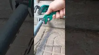 Adjustable Pipe Wrench for Tight Spaces | Essential Plumbing and Garage Tool
